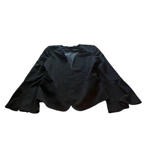 Black like new Kenar blazer with bell sleeves